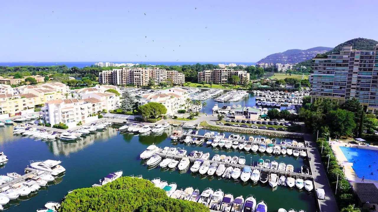 Апартаменты Cannes Marina, T3 Vue Mer, Piscine, By Palmazur Мандельё-ла-Напуль Франция
